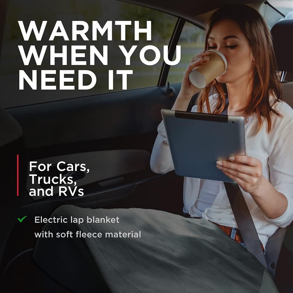 Manta Térmica Eléctrica Schumacher SA877 12V Forro Polar 69.85x109.22cm