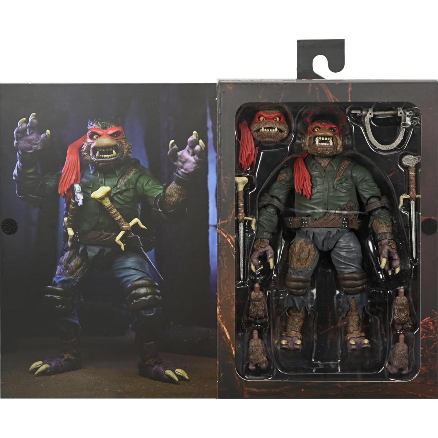 Figura de Acción NECA Raphael Hombre Lobo 17,8 cm