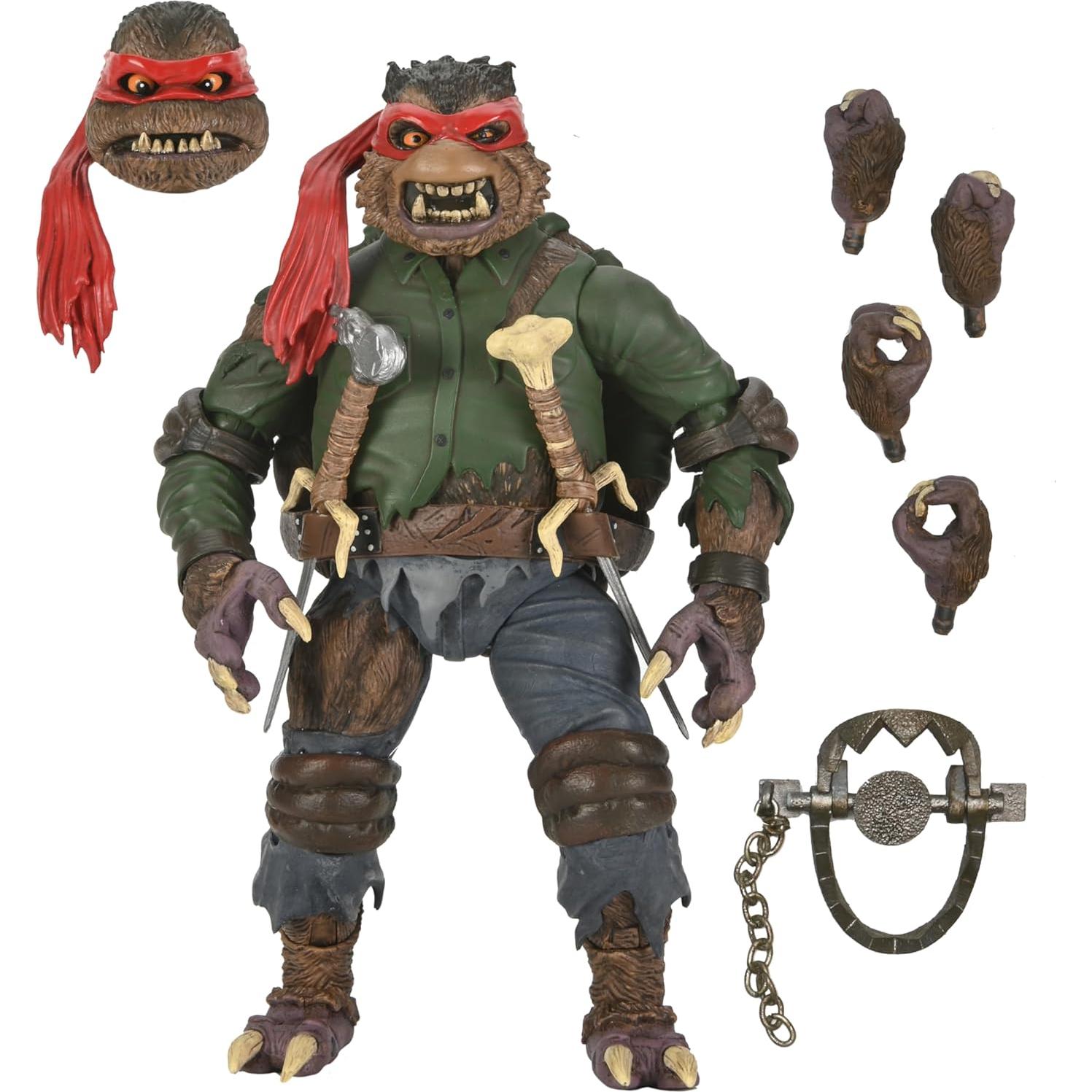 Figura de Acción NECA Raphael Hombre Lobo 17,8 cm