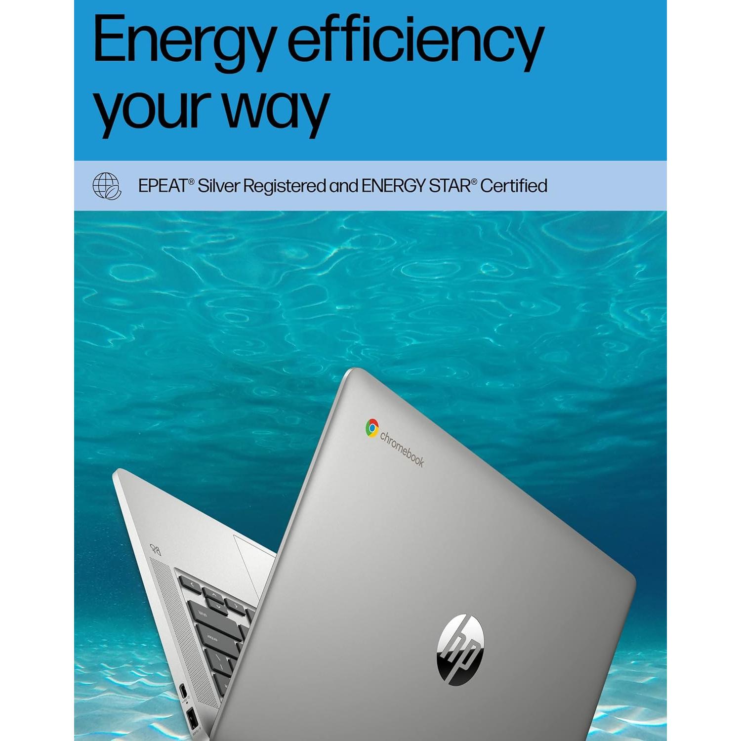 HP Chromebook 14a-na0226nr, Intel Celeron, 4GB RAM, 64GB