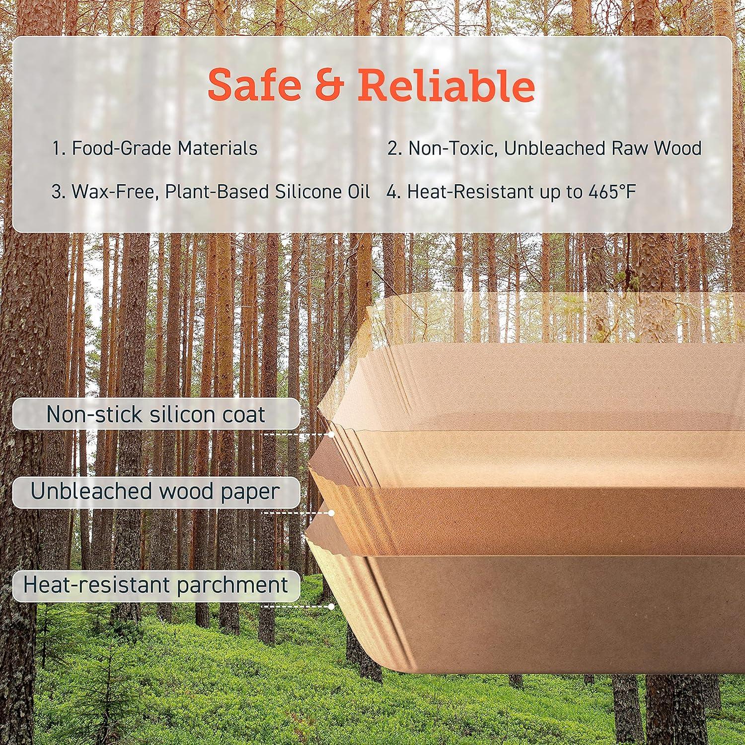 Forros para Freidora de Aire COSORI 100 PCS 16.5 cm Antiadherente