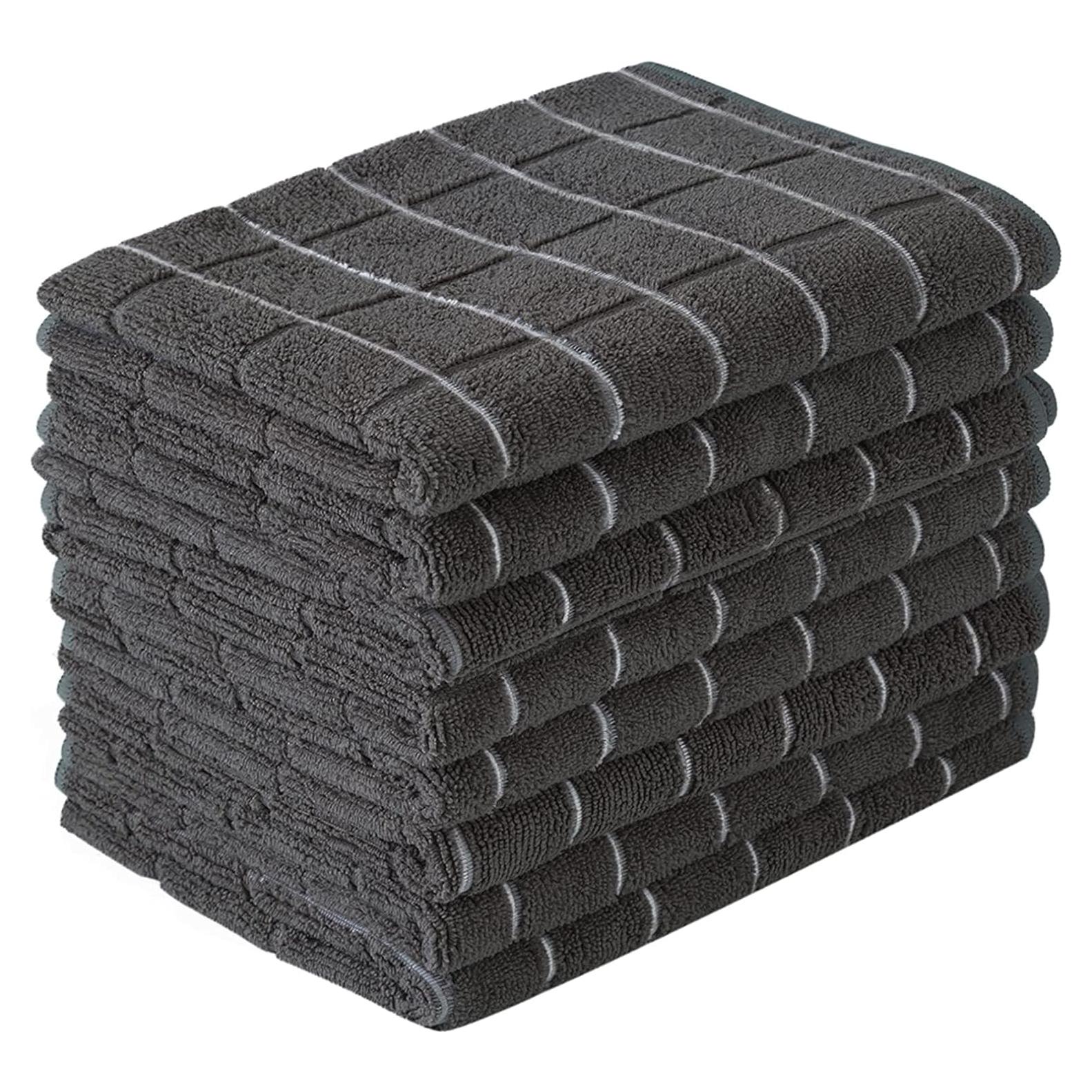 Toallas de Cocina de Microfibra HYER KITCHEN - 8 Piezas 66x46cm