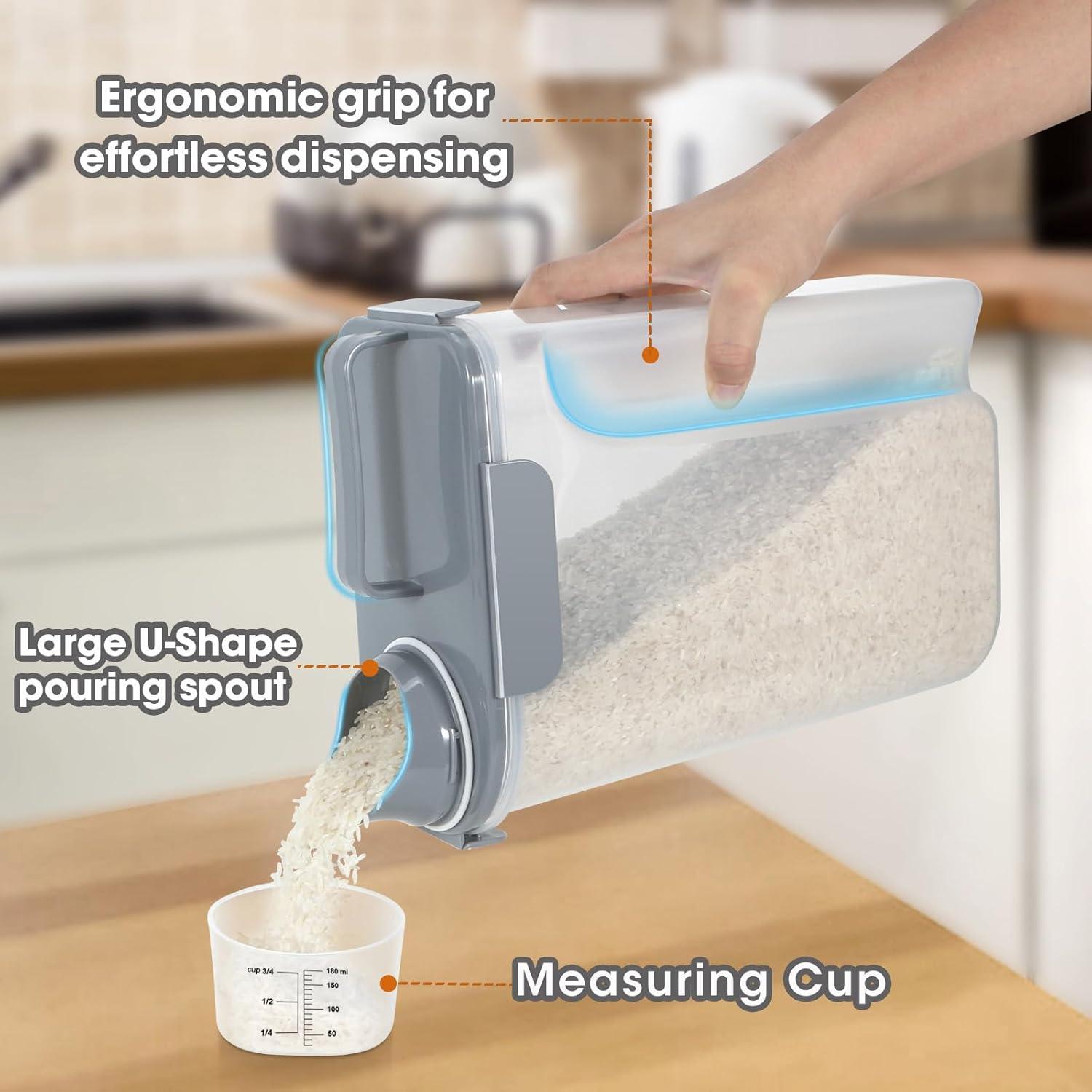 Contenedor de Almacenamiento Hermético TBMAXS 10 L para Alimentos