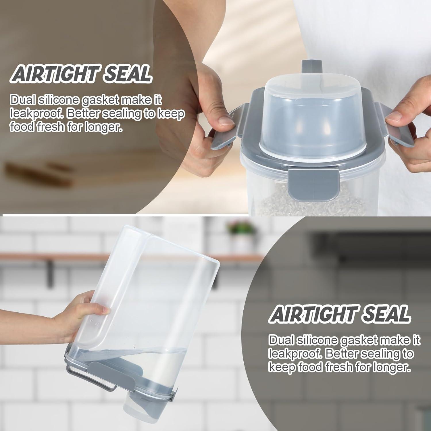 Contenedor de Almacenamiento Hermético TBMAXS 10 L para Alimentos