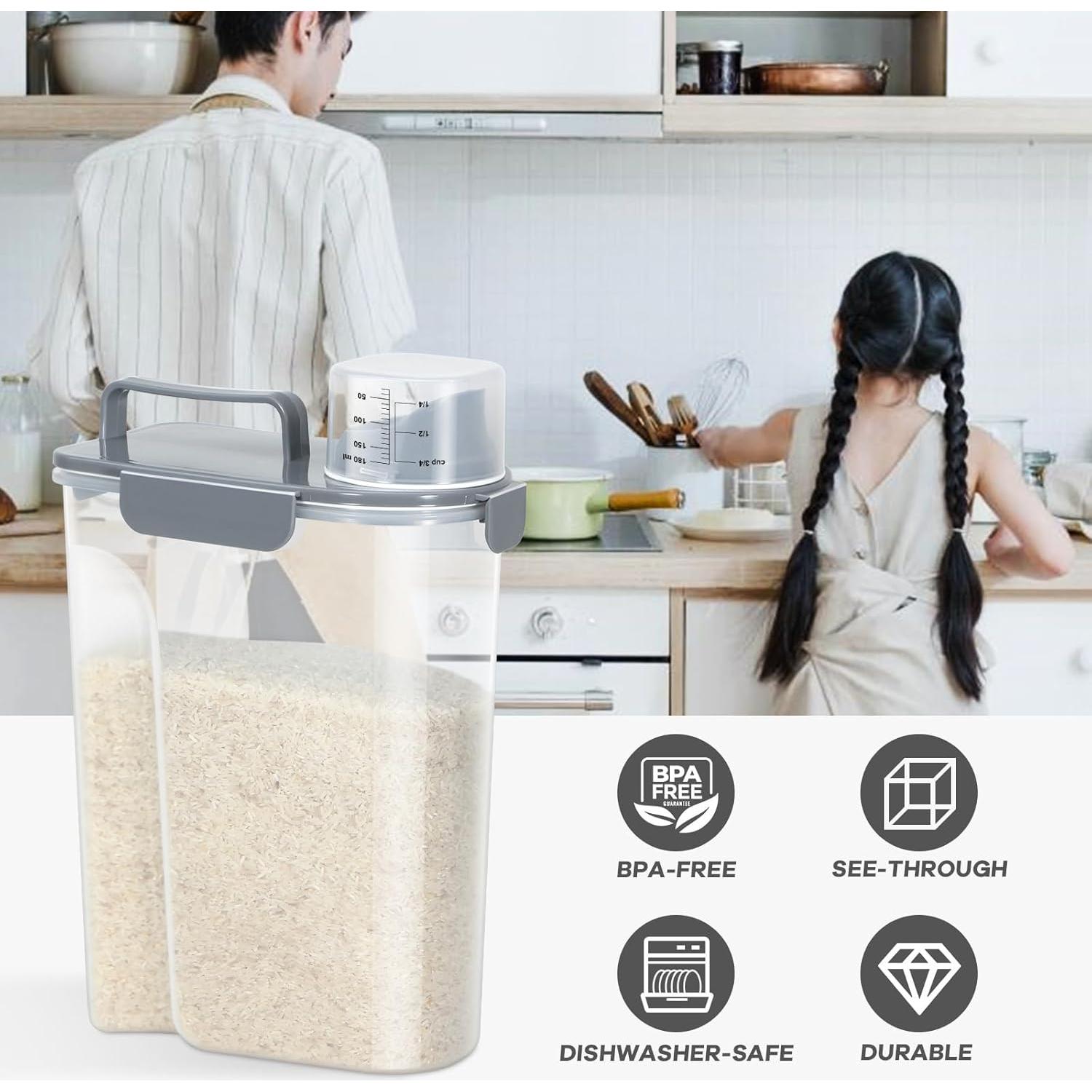 Contenedor de Almacenamiento Hermético TBMAXS 10 L para Alimentos