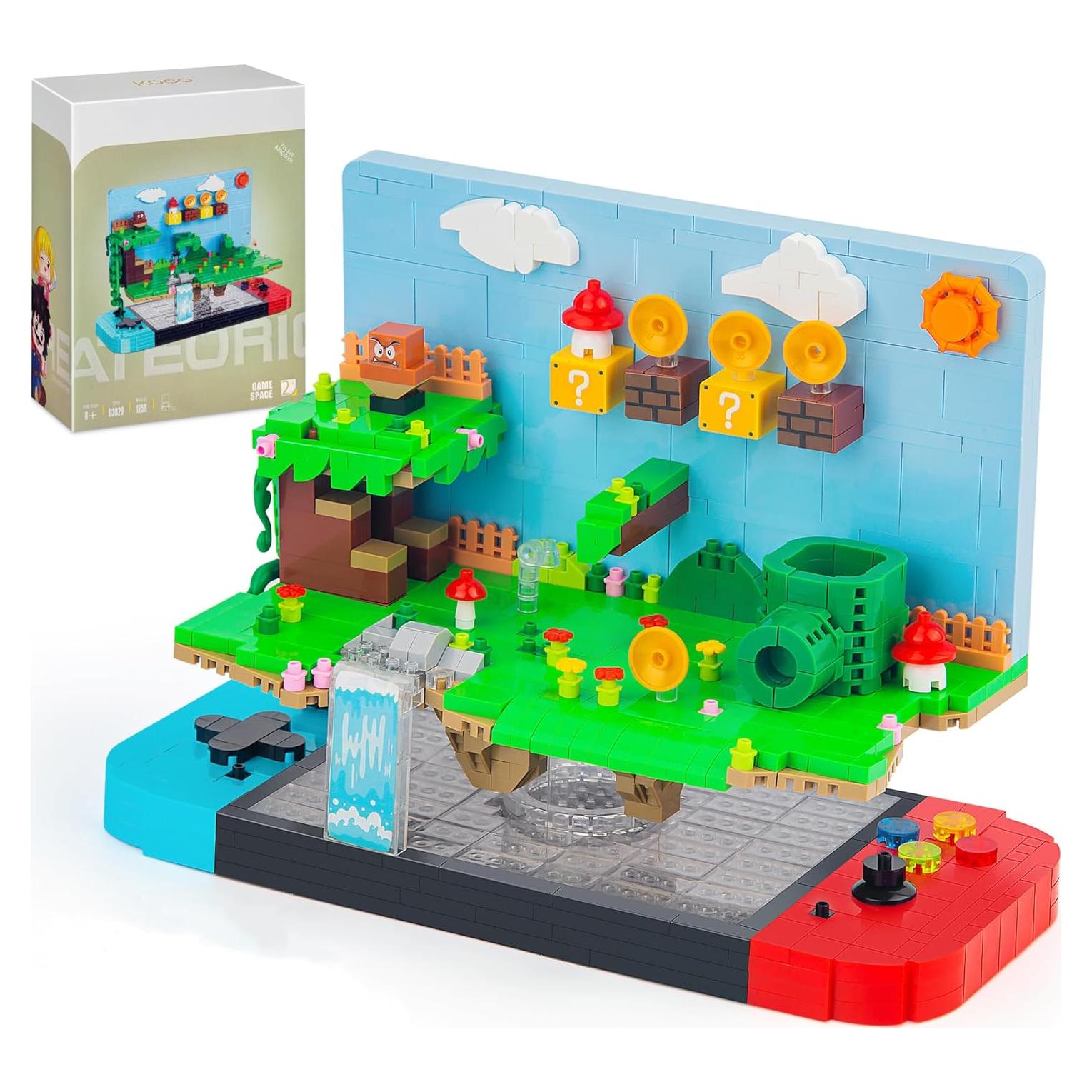 Juego de Construcción Vziimo 1256 Piezas 3D para Niños 8+