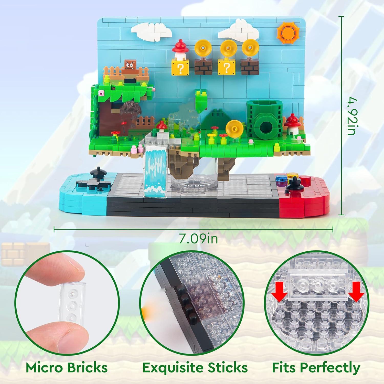 Juego de Construcción Vziimo 1256 Piezas 3D para Niños 8+