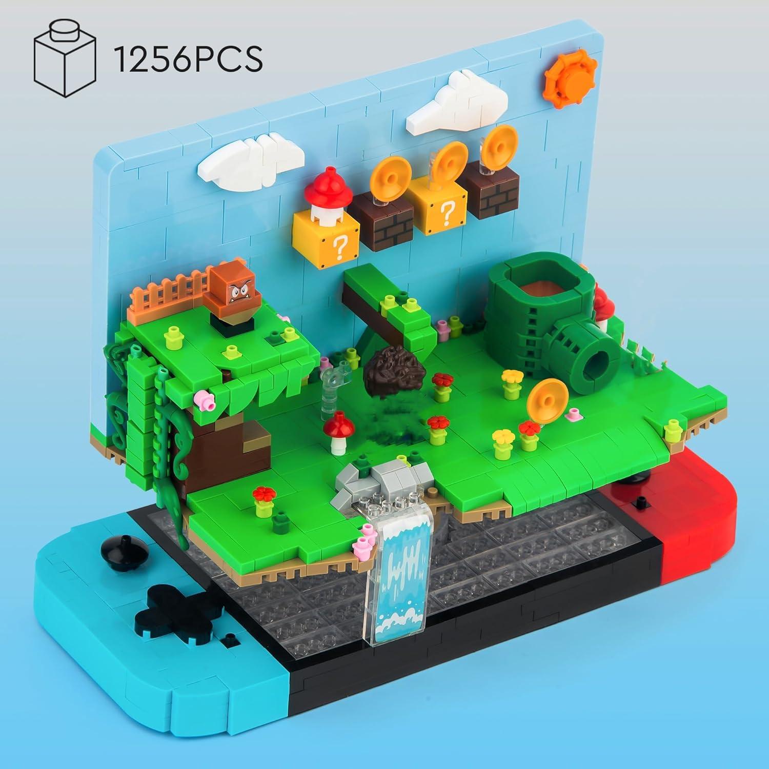 Juego de Construcción Vziimo 1256 Piezas 3D para Niños 8+