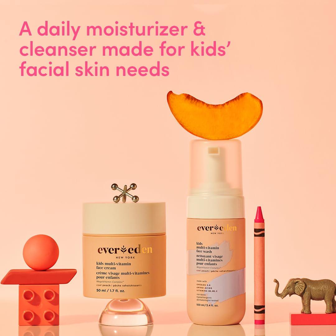 Limpiador Facial Suave para Niños Evereden 100 ml Durazno Fresco