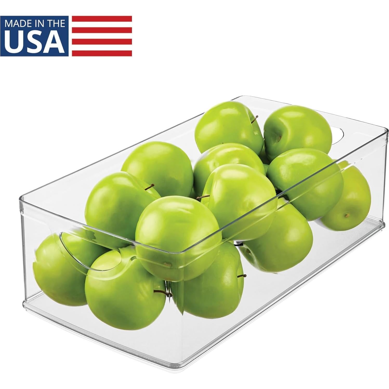 Bin de Almacenamiento iDesign 40.6x20.3x12.7cm Transparente