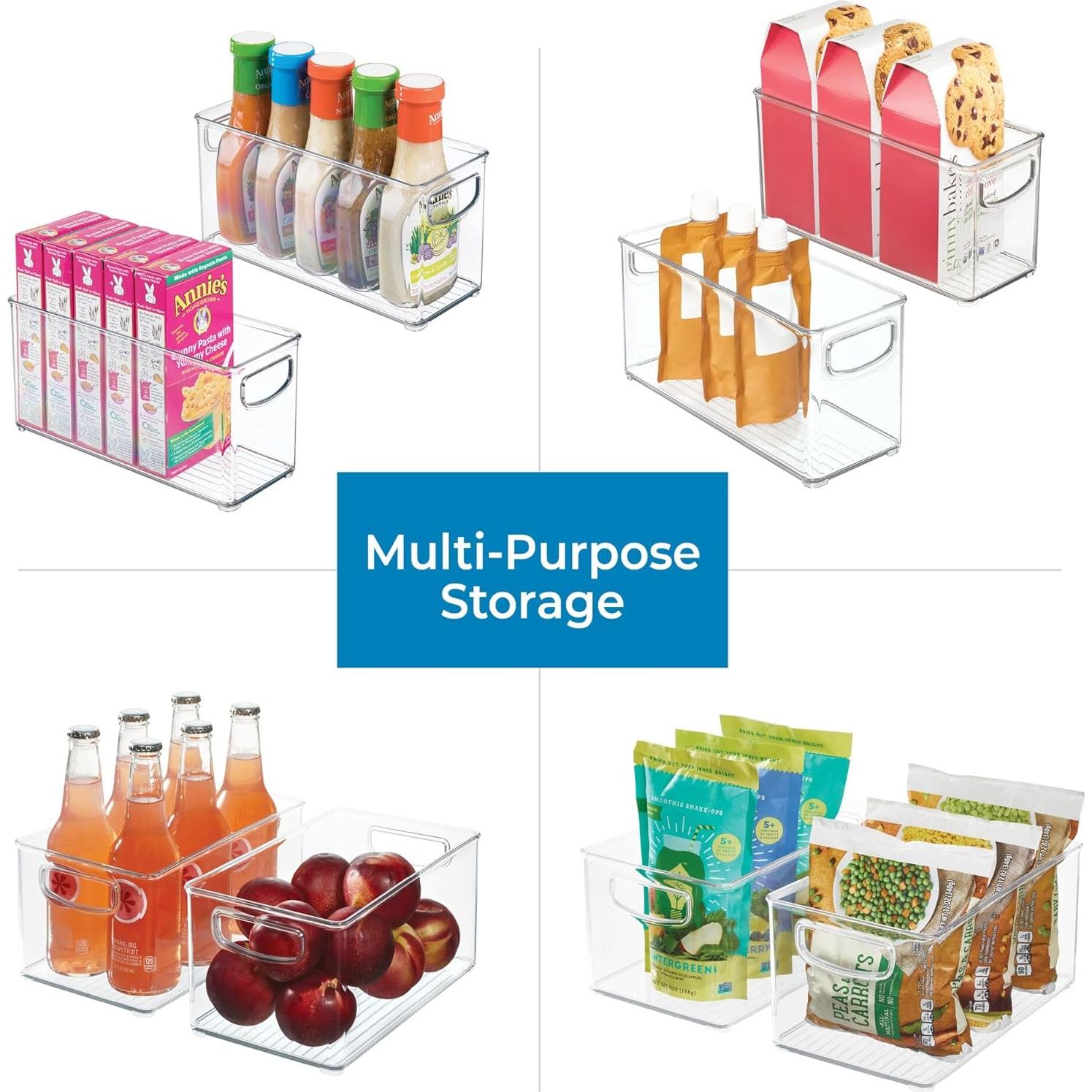 Bin de Almacenamiento iDesign 40.6x20.3x12.7cm Transparente