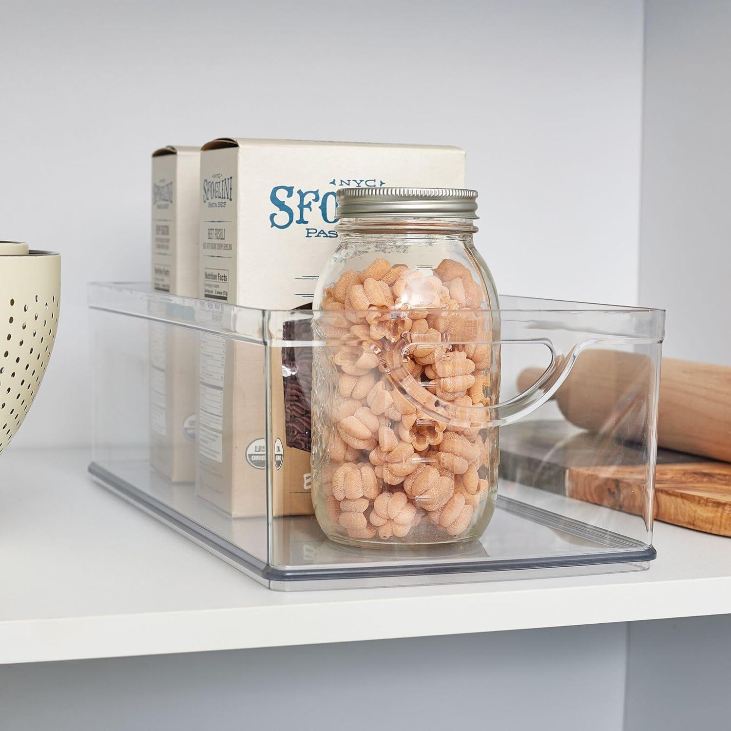 Bin de Almacenamiento iDesign 40.6x20.3x12.7cm Transparente