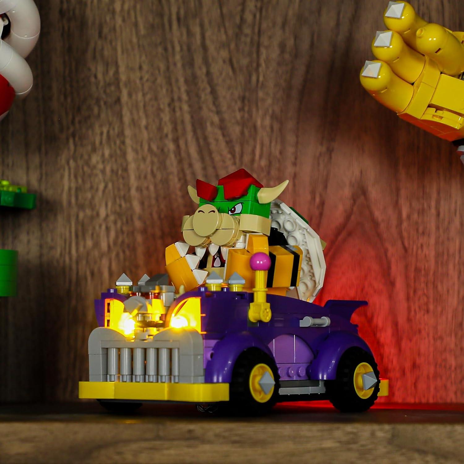 Kit de Iluminación LED BRIKSMAX para Lego 71431 Coche Bowser