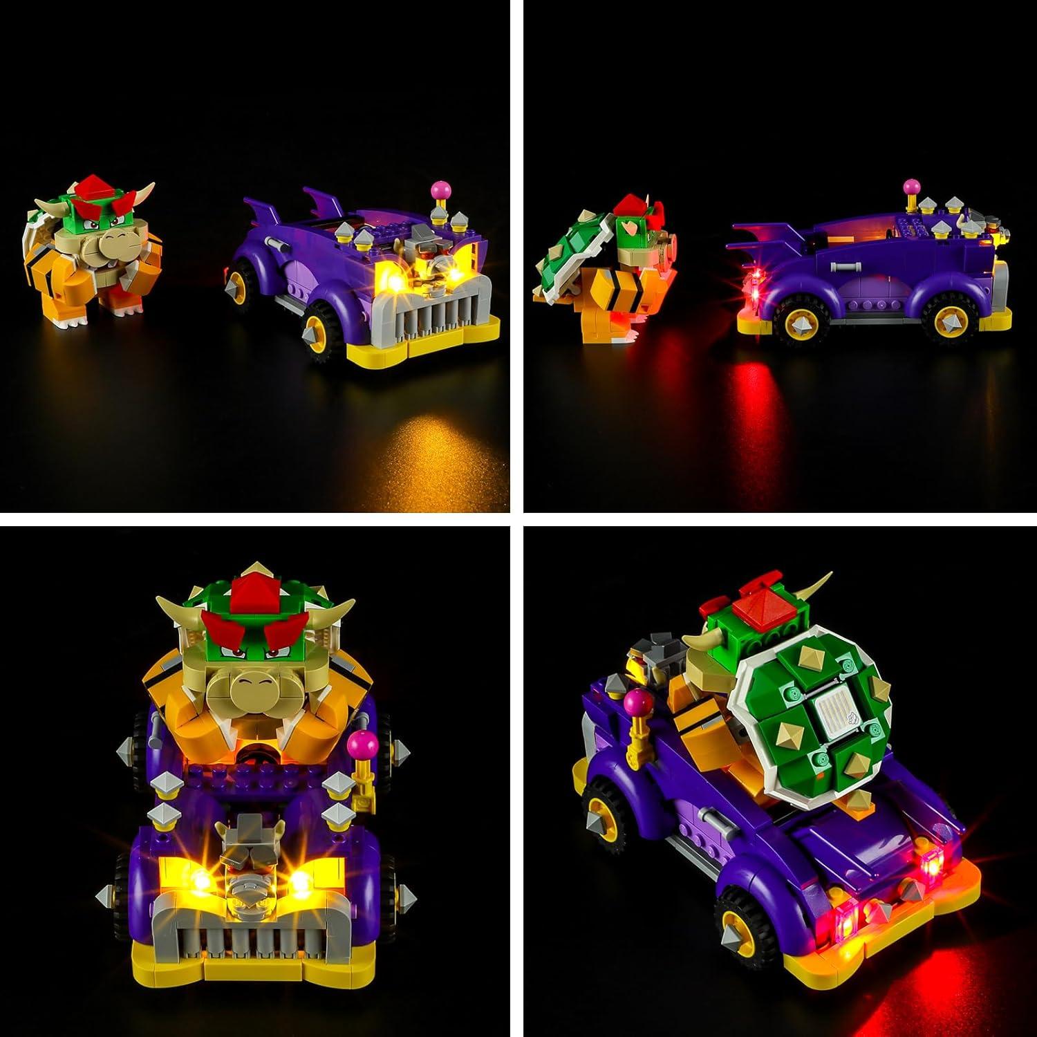 Kit de Iluminación LED BRIKSMAX para Lego 71431 Coche Bowser