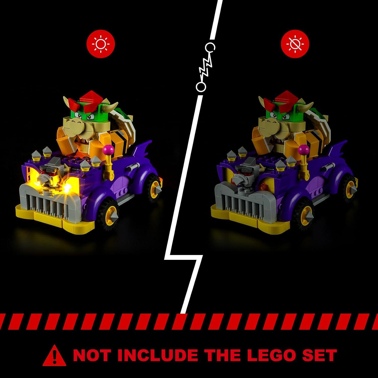 Kit de Iluminación LED BRIKSMAX para Lego 71431 Coche Bowser