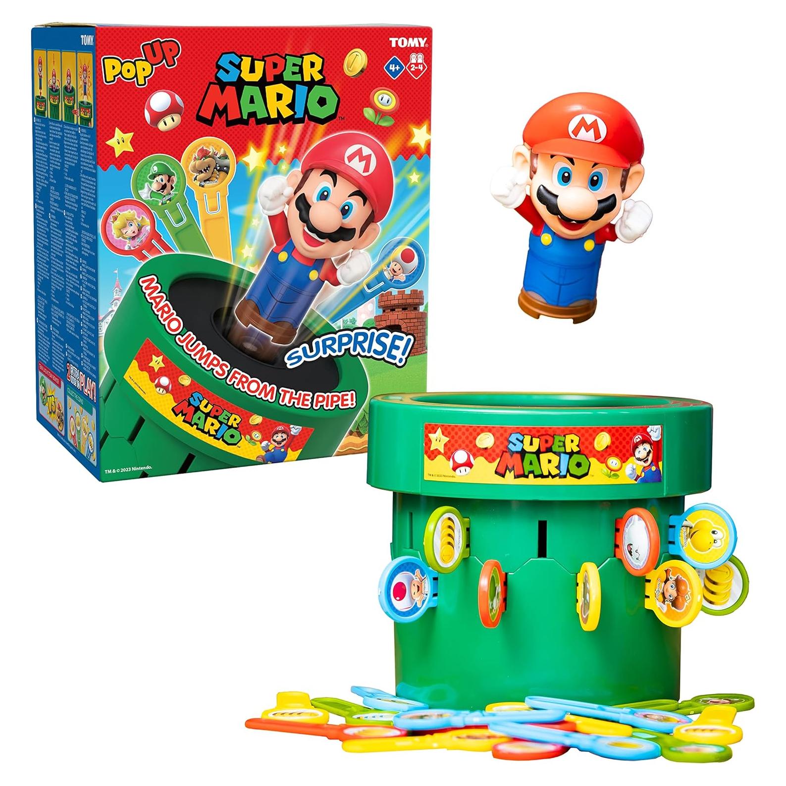 Juego de Mesa TOMY Pop Up Super Mario - 2-4 Jugadores