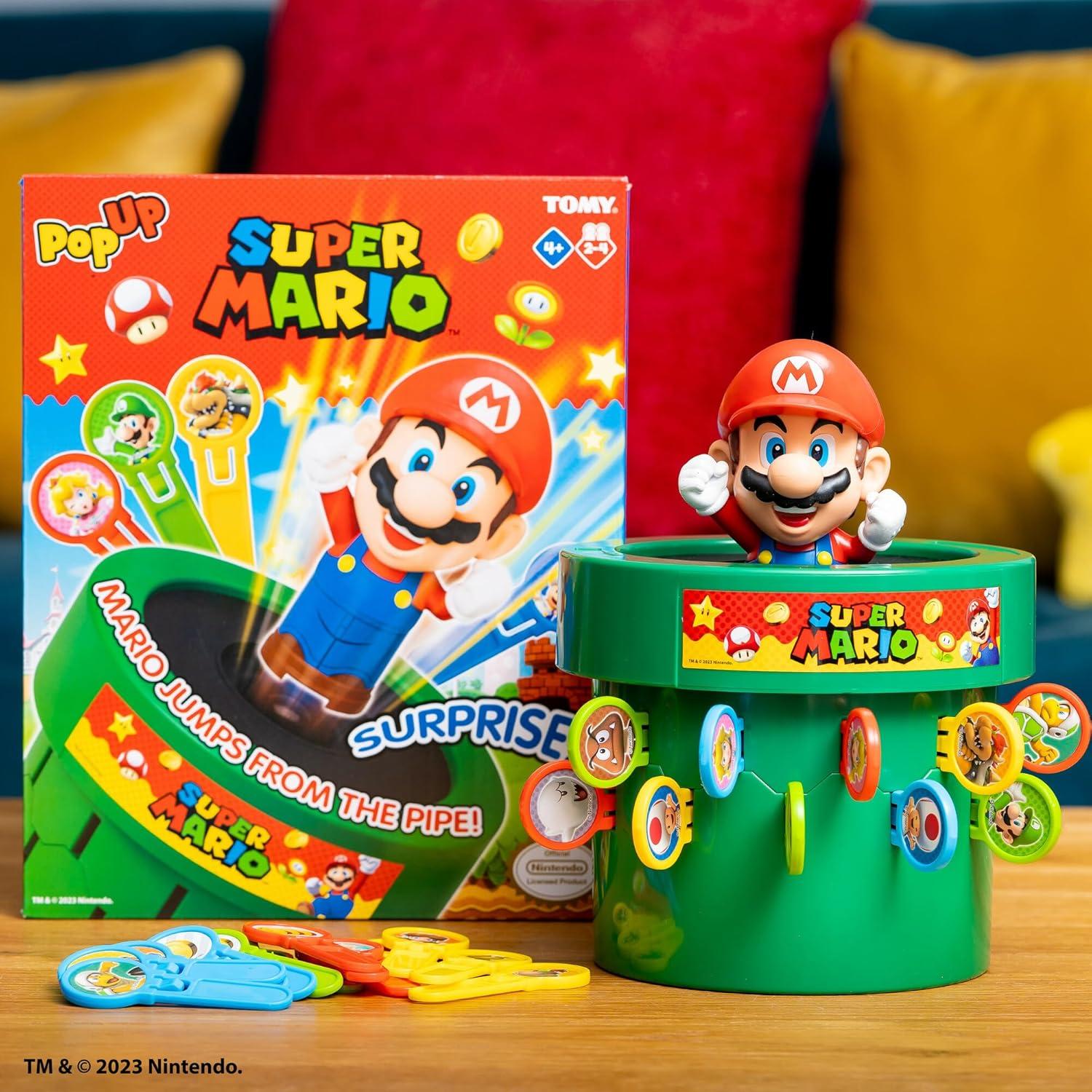 Juego de Mesa TOMY Pop Up Super Mario - 2-4 Jugadores