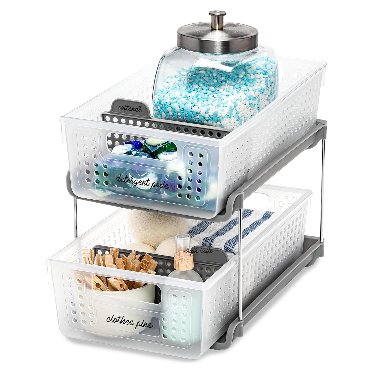 Organizador de 2 Niveles madesmart - Almacenamiento Antimicrobiano