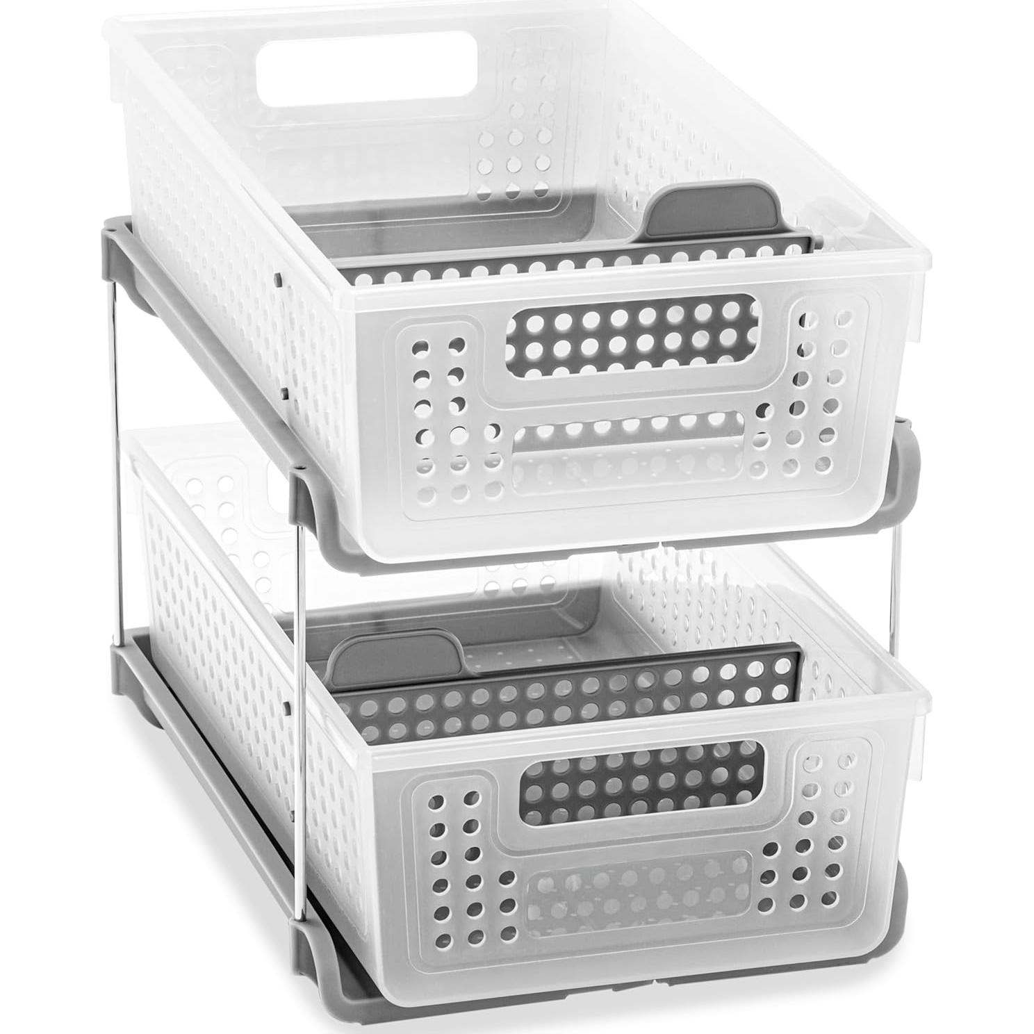 Organizador de 2 Niveles madesmart - Almacenamiento Antimicrobiano