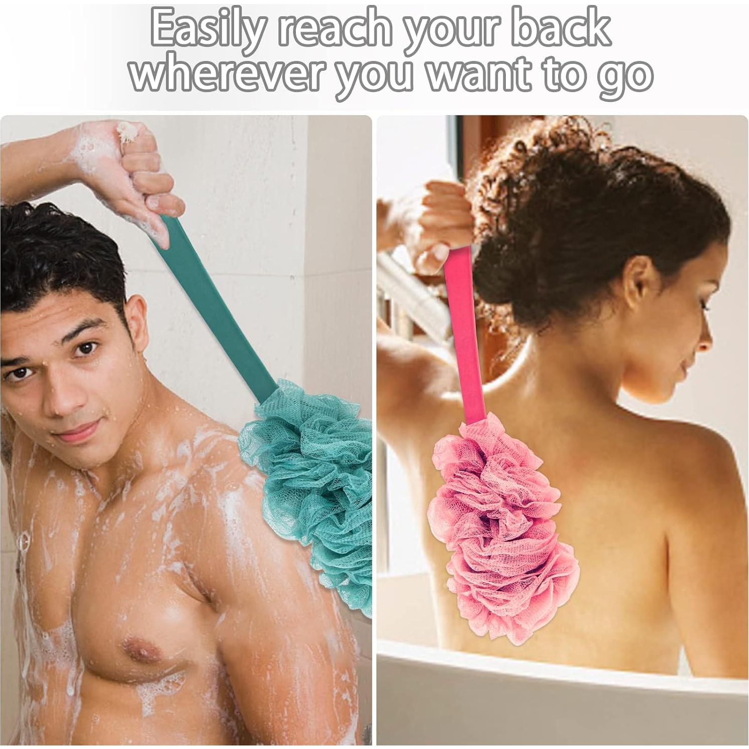 Esfregador de Espalda Evmliy para Ducha 2Pack - Lufa Exfoliante