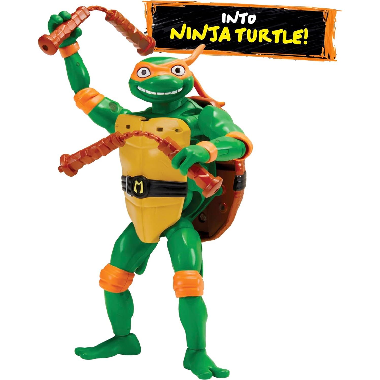Figura Michelangelo Tortugas Ninja 13.97 cm Playmates Toys