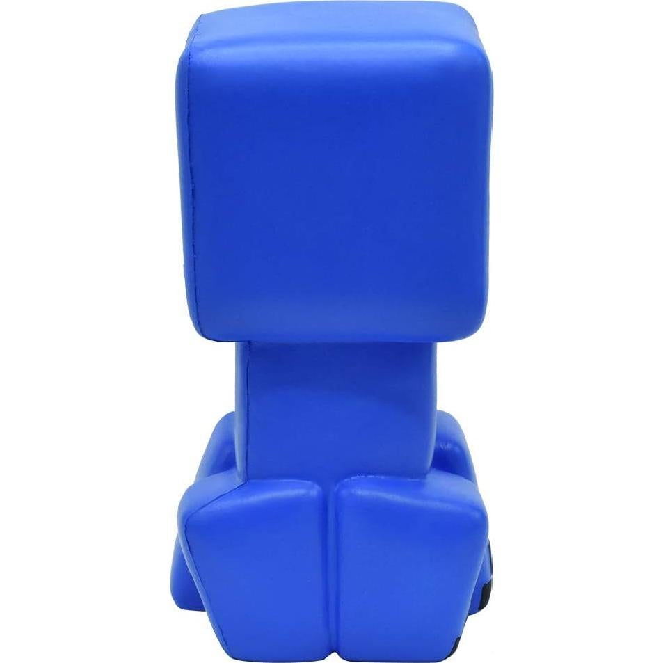 Minecraft Mega SquishMe Creeper Azul 13.97x6.35cm Juguete