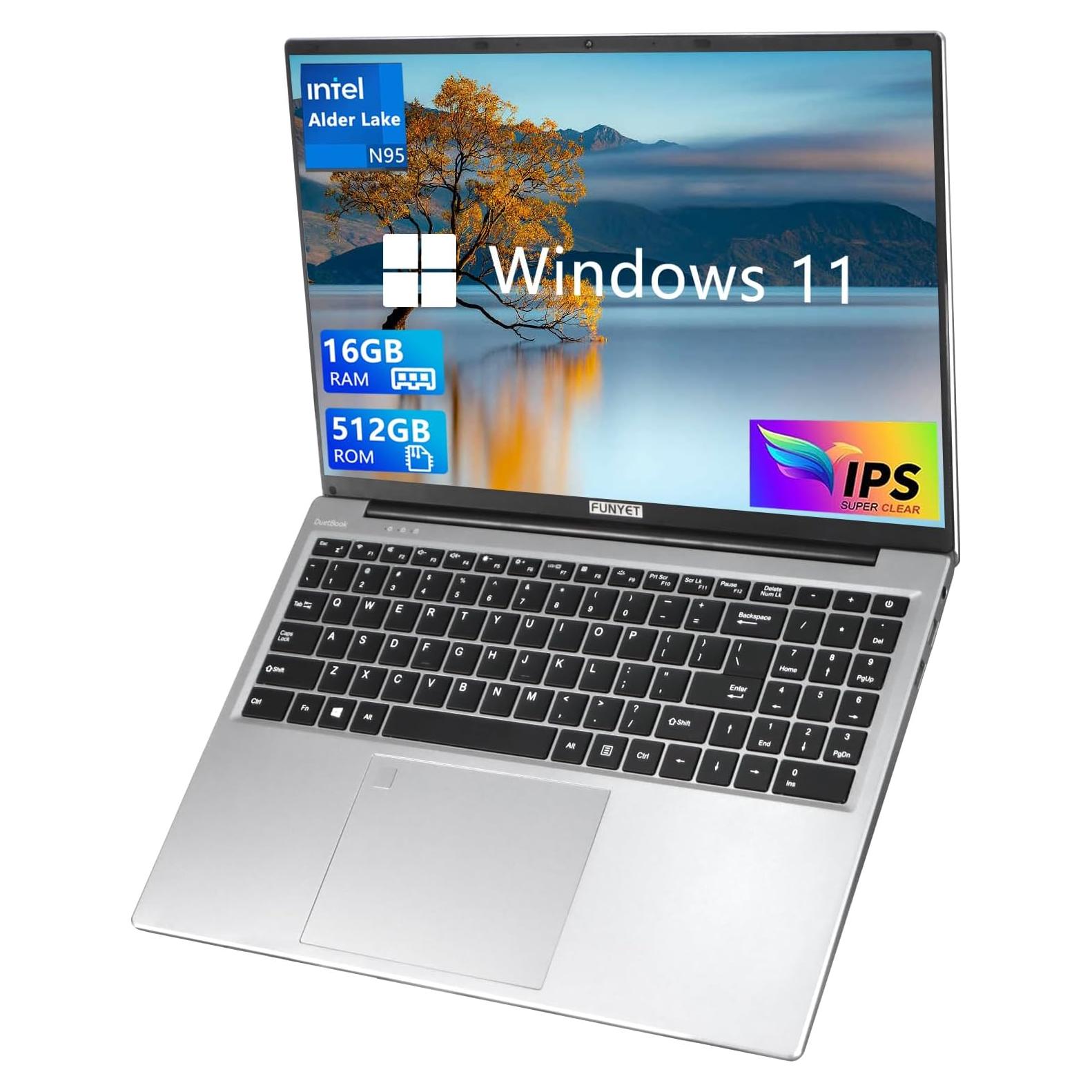 Laptop Gaming FUNYET NY-02 16GB RAM 512GB SSD FHD