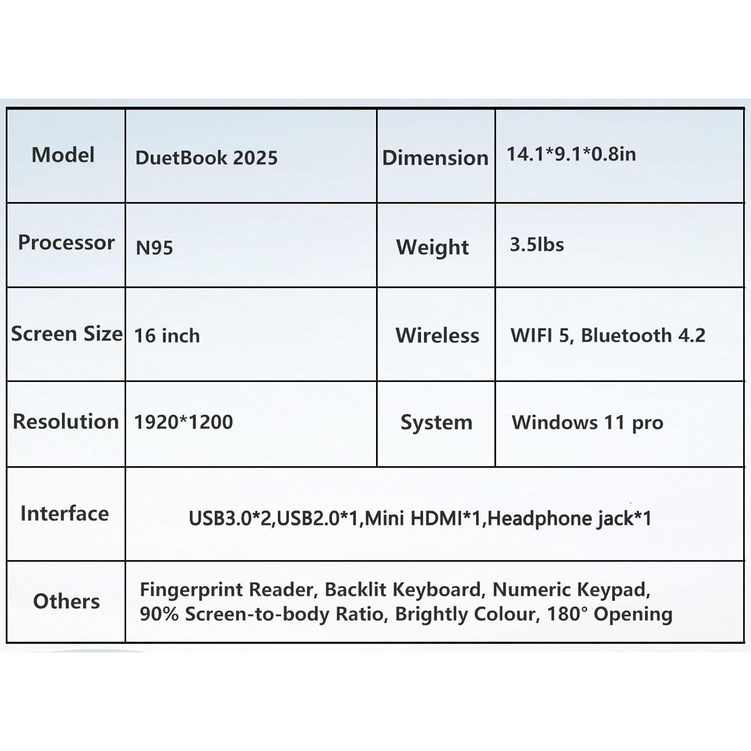Laptop Gaming FUNYET NY-02 16GB RAM 512GB SSD FHD