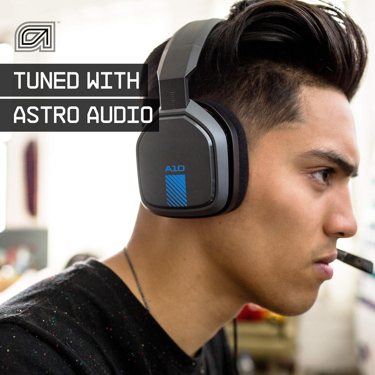 Auriculares Gaming ASTRO A10 con Cable 3.5mm Negro/Azul