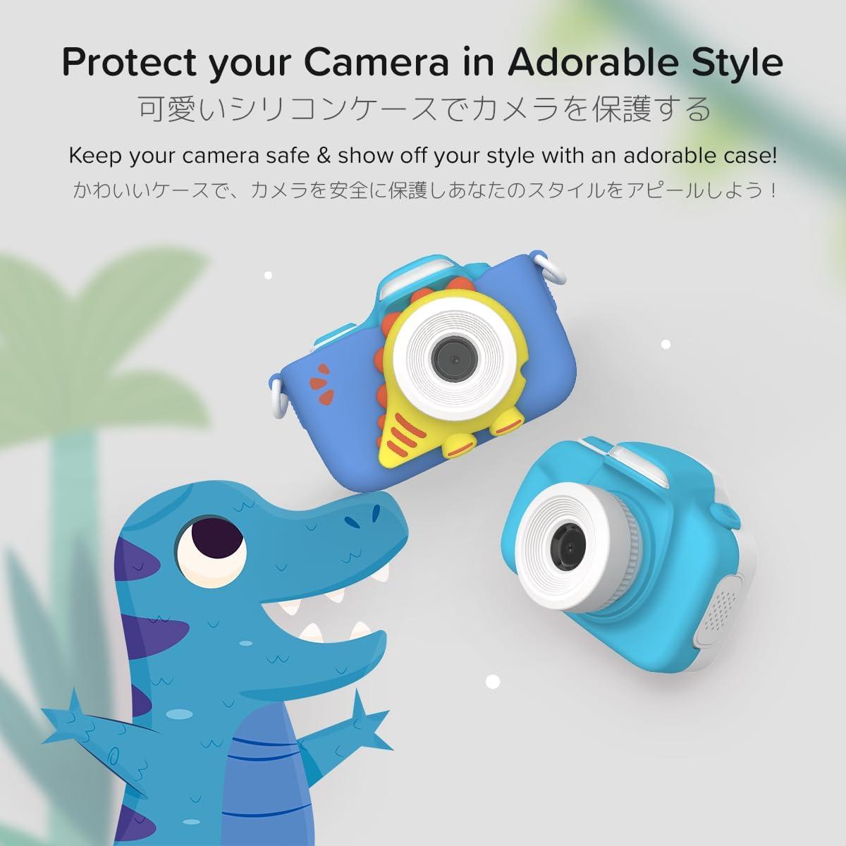 Cámara Digital para Niños myFirst 3 - 16MP, Video 1080HD, Azul