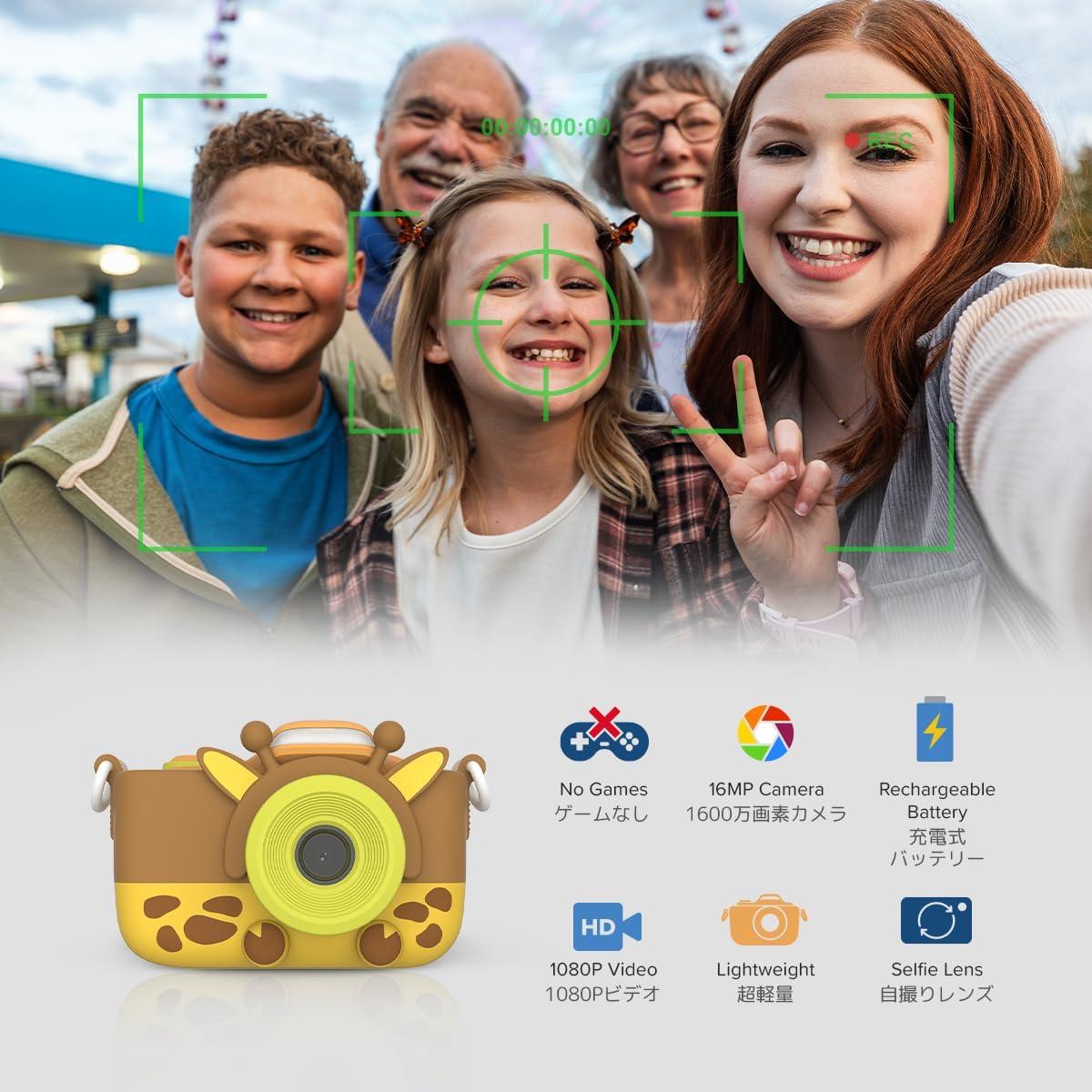 Cámara Digital para Niños myFirst 3 - 16MP, Video 1080HD, Azul