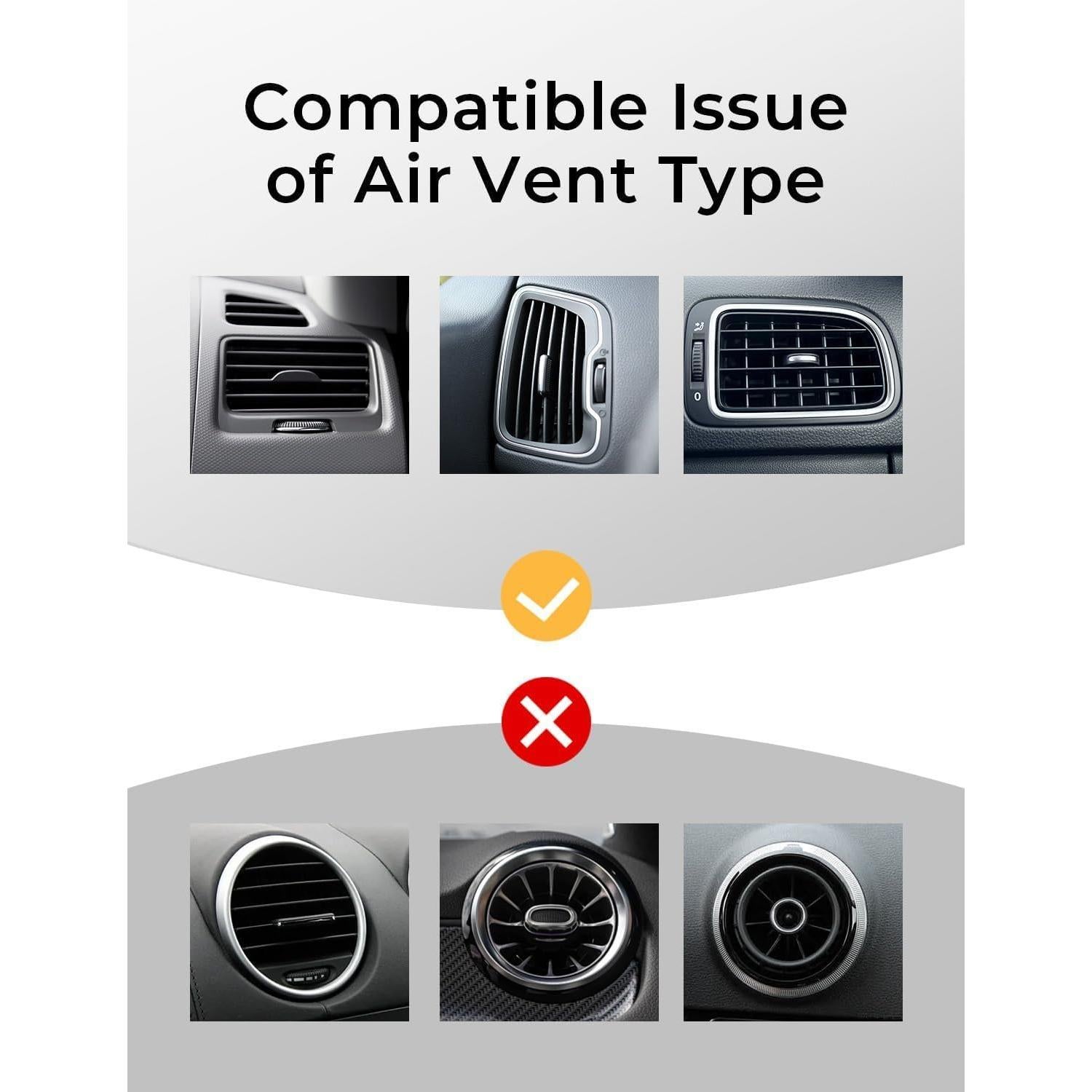 Soporte Magnético para Teléfono LISEN para Auto - Clip Mejorado