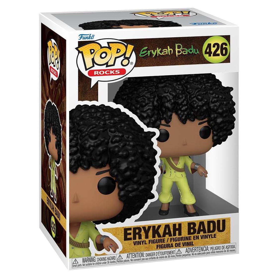 Funko POP Erykah Badu - Figura de vinilo 11.56 cm