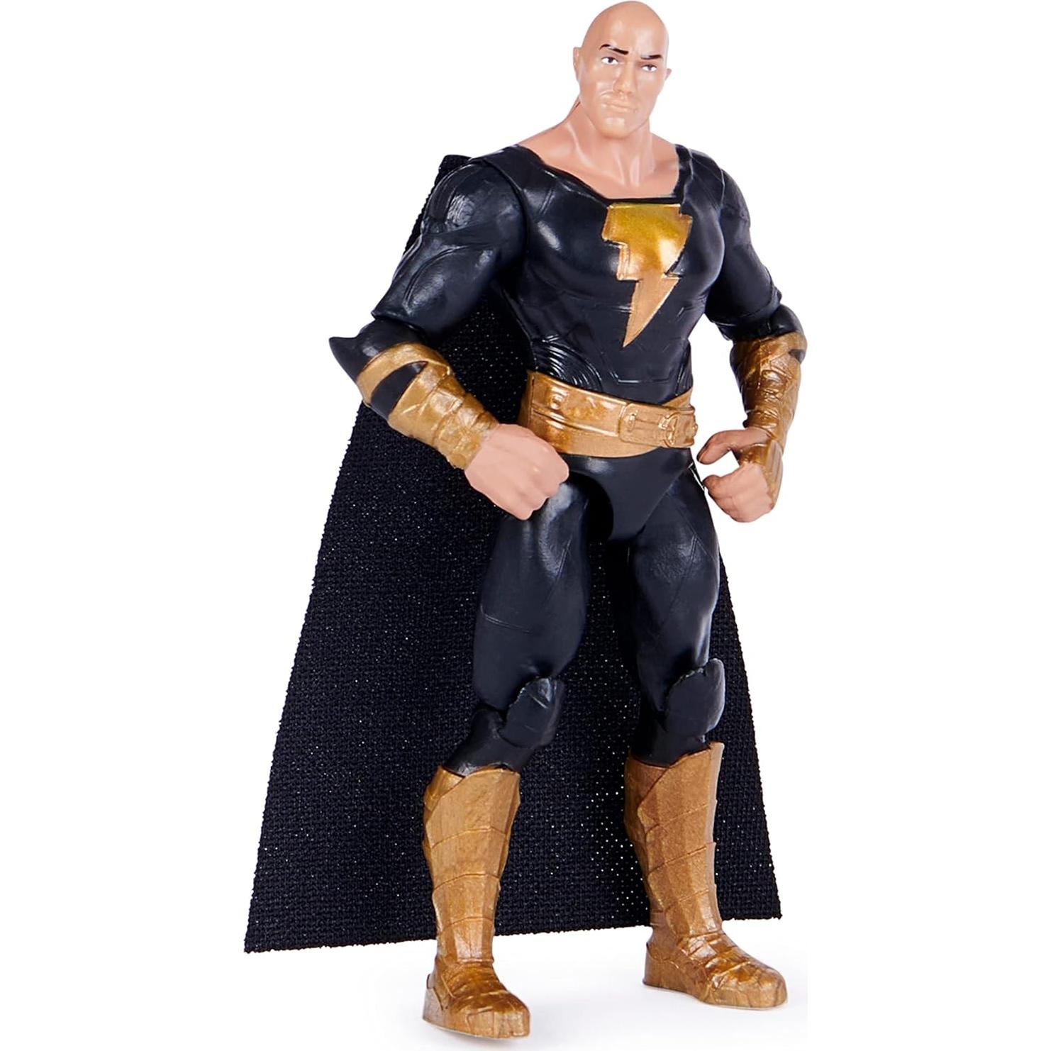 DC Comics, Black Adam and Justice Society Set, 4-inch Black Adam Toy Figures and Throne, Hawkman, Dr. Fate, Atom Smasher, Cyclone, Kids Toys for Boys and Girls Ages 3 and Up (Amazon Exclusive)