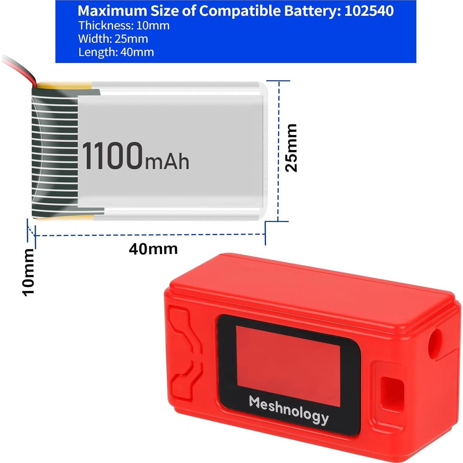 Paquete de 2 Carcasas Meshnology para ESP32 LoRa V3 con Antena y Tipo C