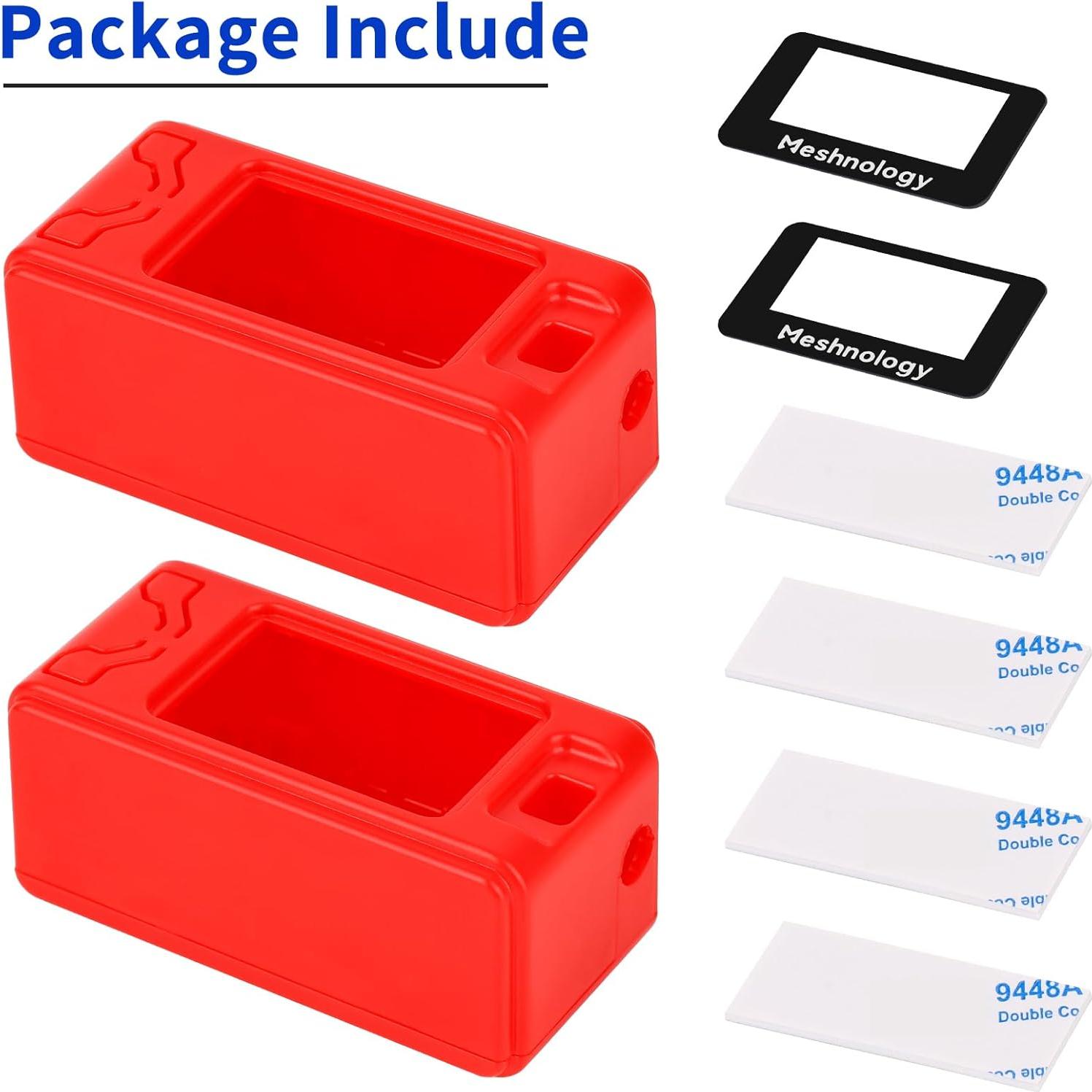 Paquete de 2 Carcasas Meshnology para ESP32 LoRa V3 con Antena y Tipo C