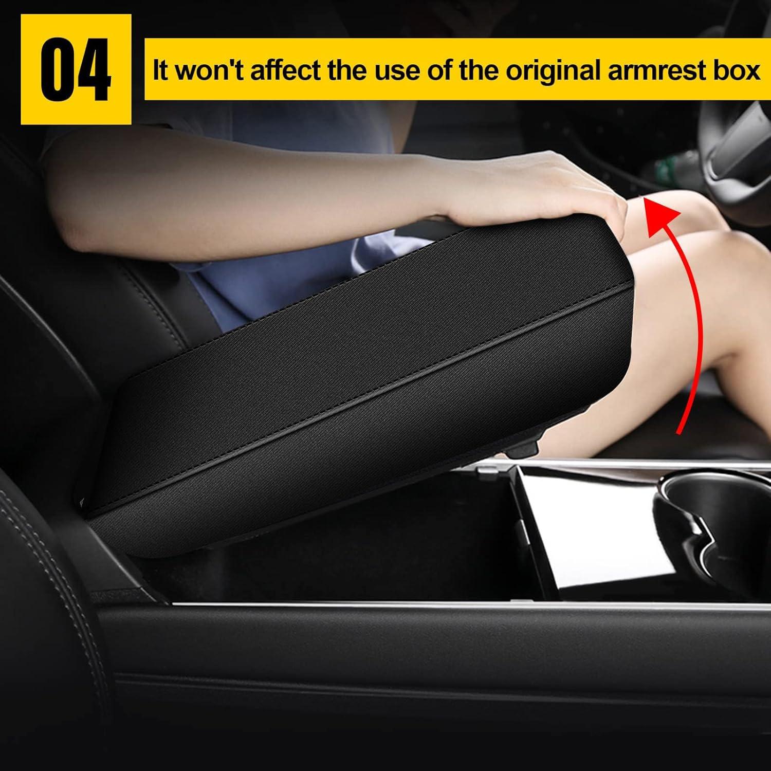 Cubierta de Reposabrazos Neopreno AOMSAZTO para Toyota Camry 2012-2017