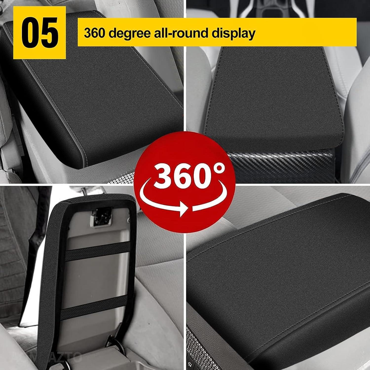 Cubierta de Reposabrazos Neopreno AOMSAZTO para Toyota Camry 2012-2017