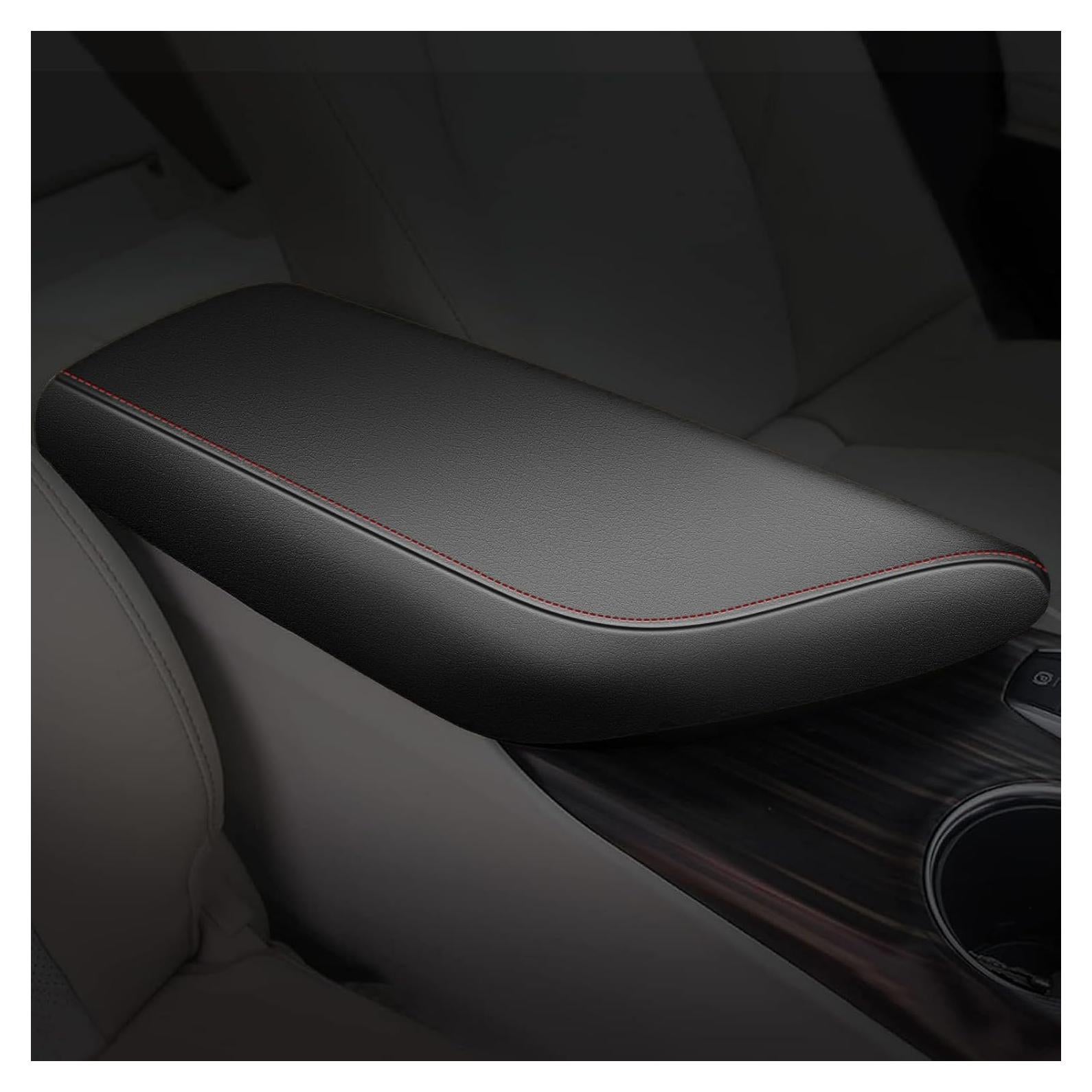 Cubiertas de Reposabrazos AOMSAZTO para Toyota Camry 2018-2024 Negro