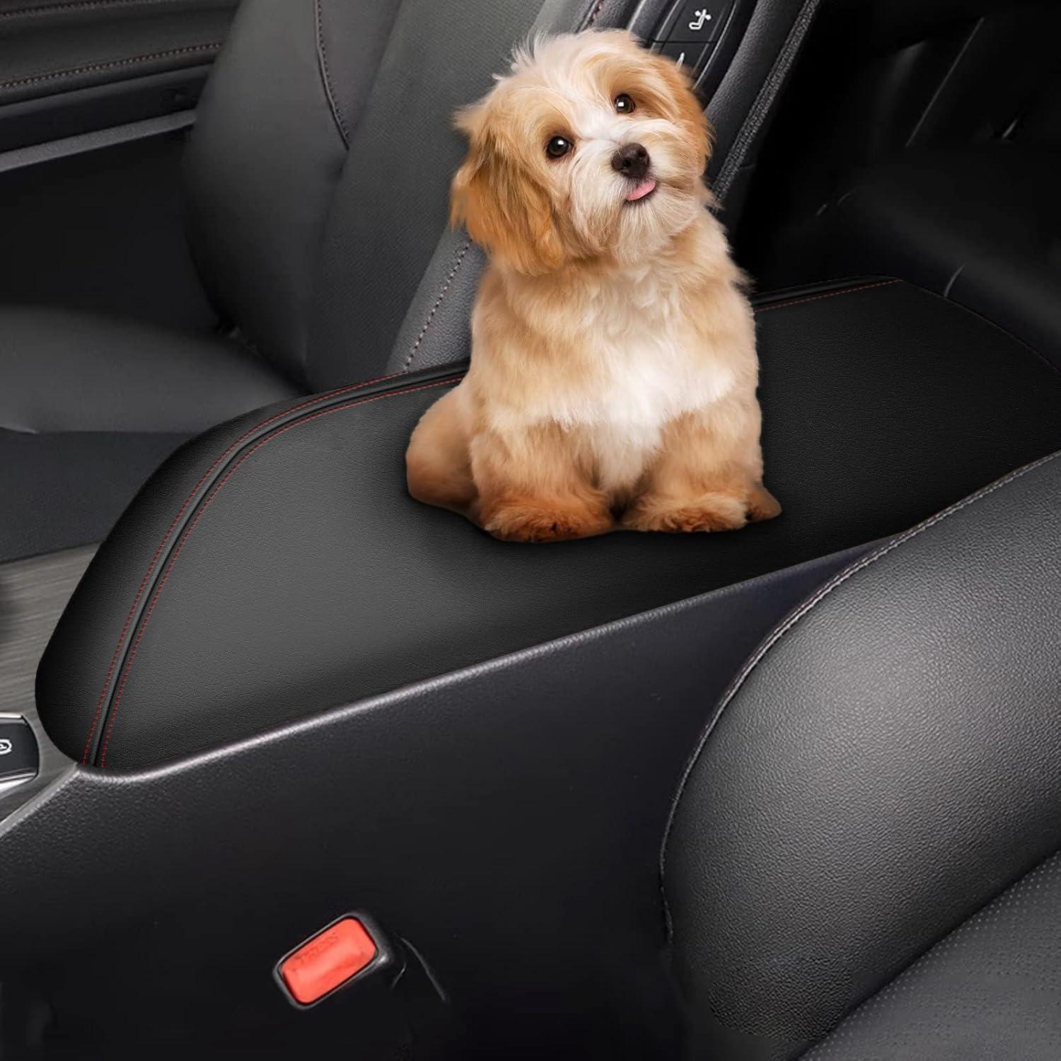 Cubiertas de Reposabrazos AOMSAZTO para Toyota Camry 2018-2024 Negro