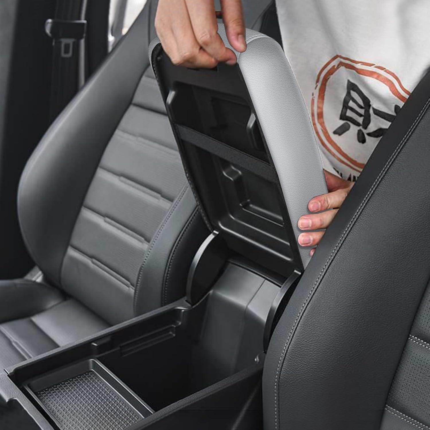 Cubiertas de Reposabrazos Grises AOMSAZTO para Toyota Camry 2007-2011