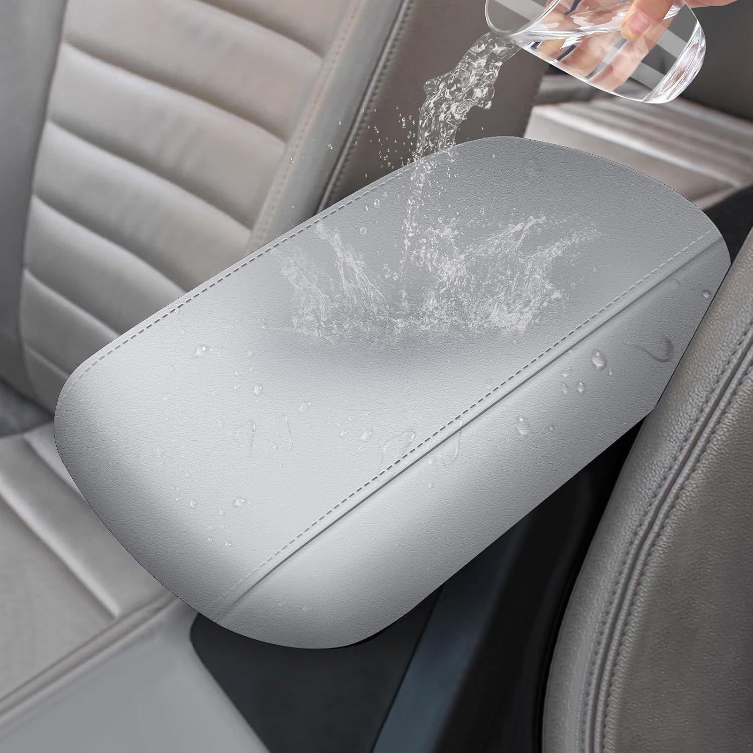 Cubiertas de Reposabrazos Grises AOMSAZTO para Toyota Camry 2007-2011