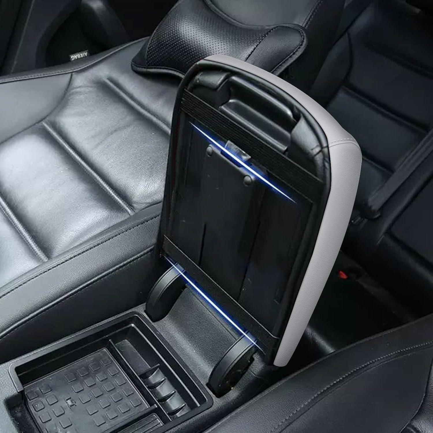 Cubiertas de Reposabrazos Grises AOMSAZTO para Toyota Camry 2007-2011