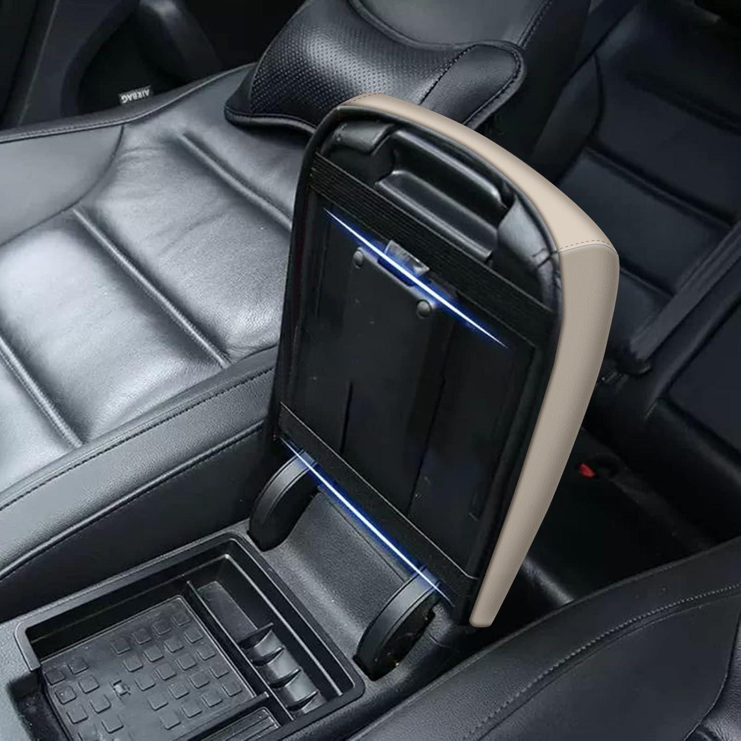 Cubierta de Consola de Apoyabrazos AOMSAZTO Toyota Camry 2007-2011 Beige