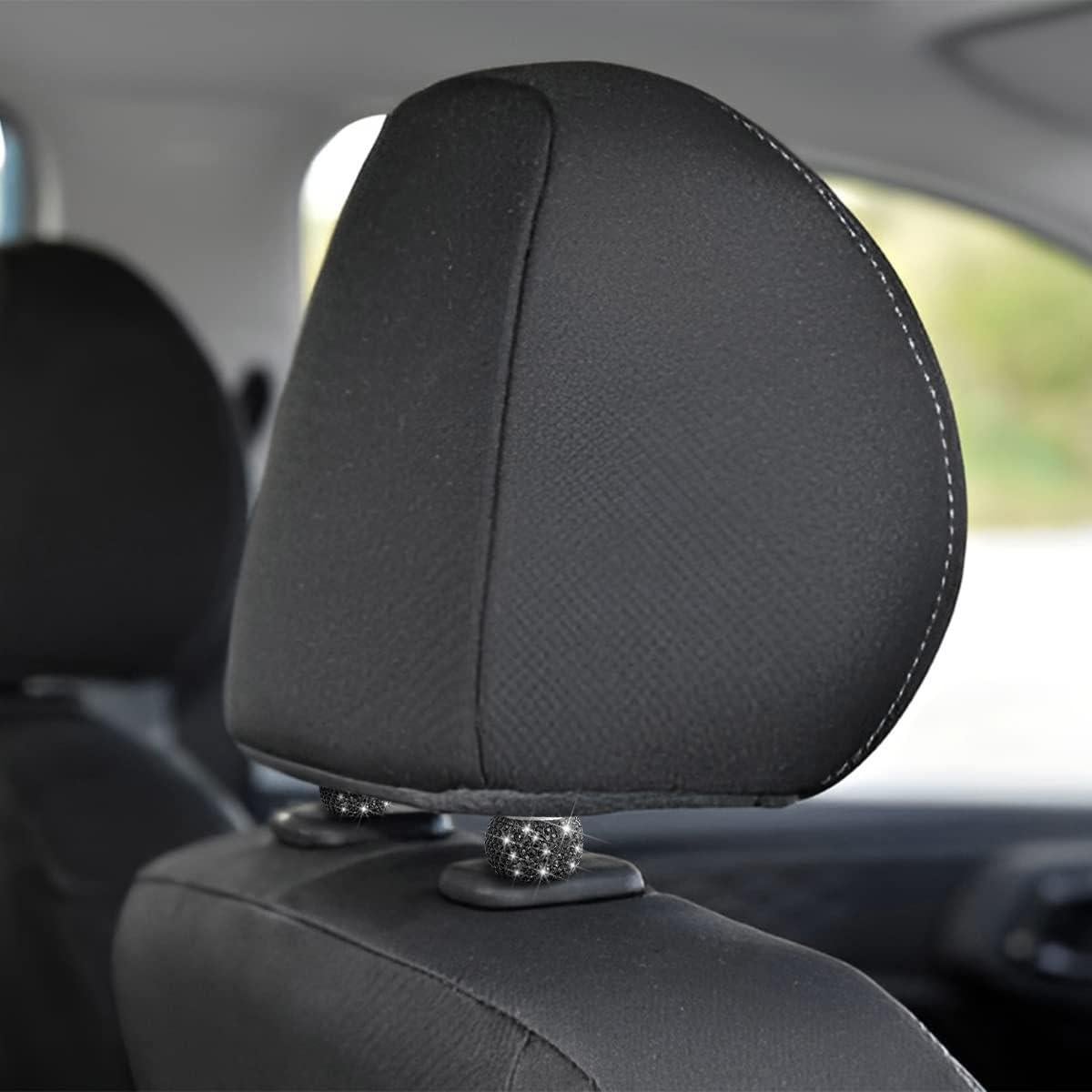 Collares de Reposacabezas de Coche BELOMI - Pack de 4 Brillantes