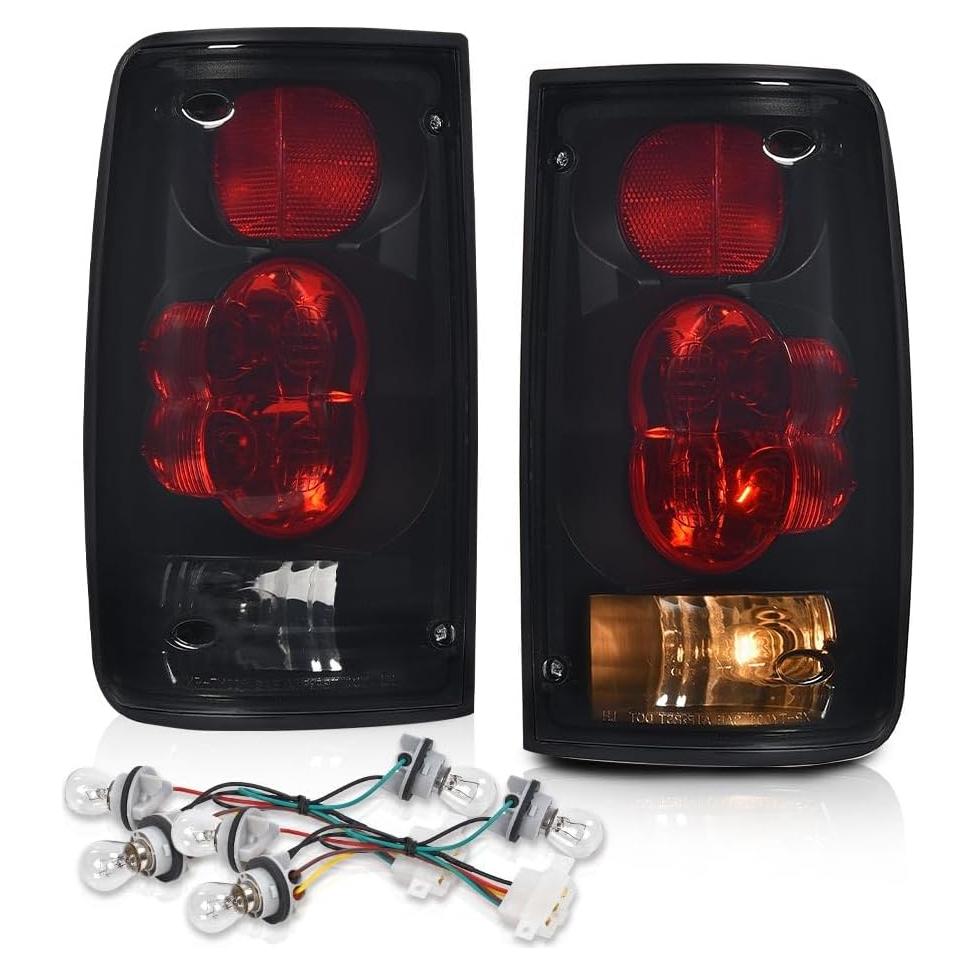 Ensamble de Luces de Frenos Grand Orange para Toyota Hilux 1989-1995