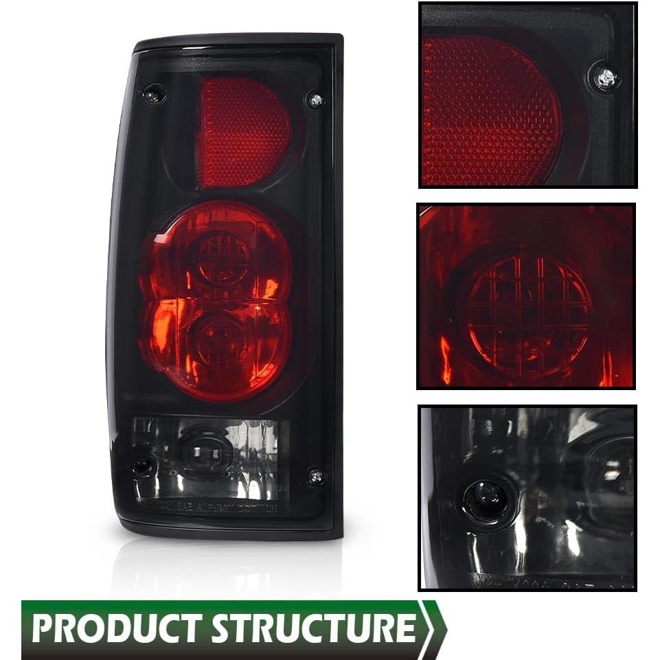 Ensamble de Luces de Frenos Grand Orange para Toyota Hilux 1989-1995