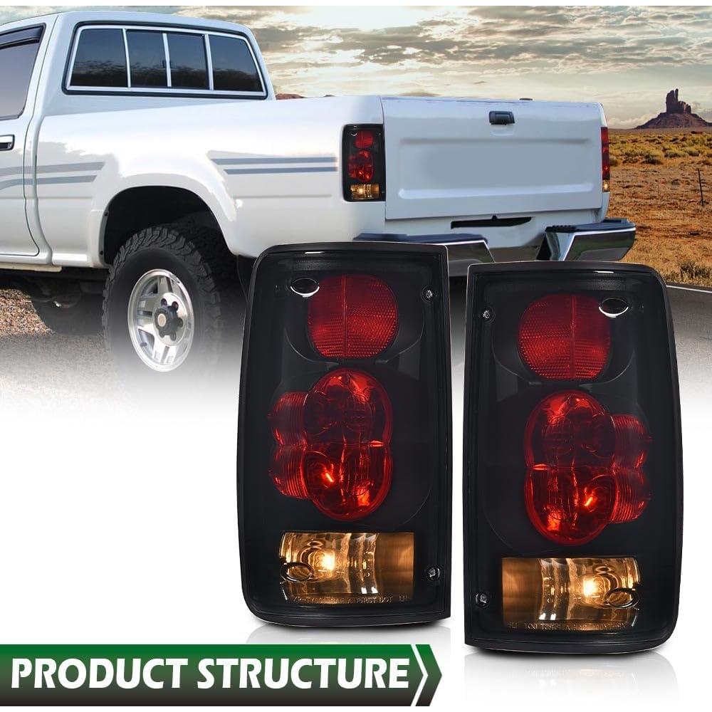 Ensamble de Luces de Frenos Grand Orange para Toyota Hilux 1989-1995