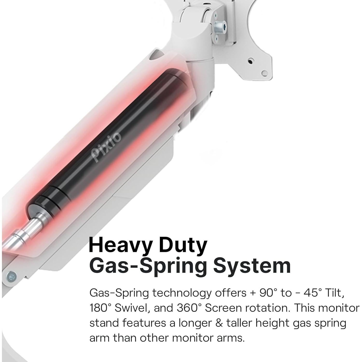 Soporte de Monitor Pixio PS2S Blanco para Pantallas 17-49"