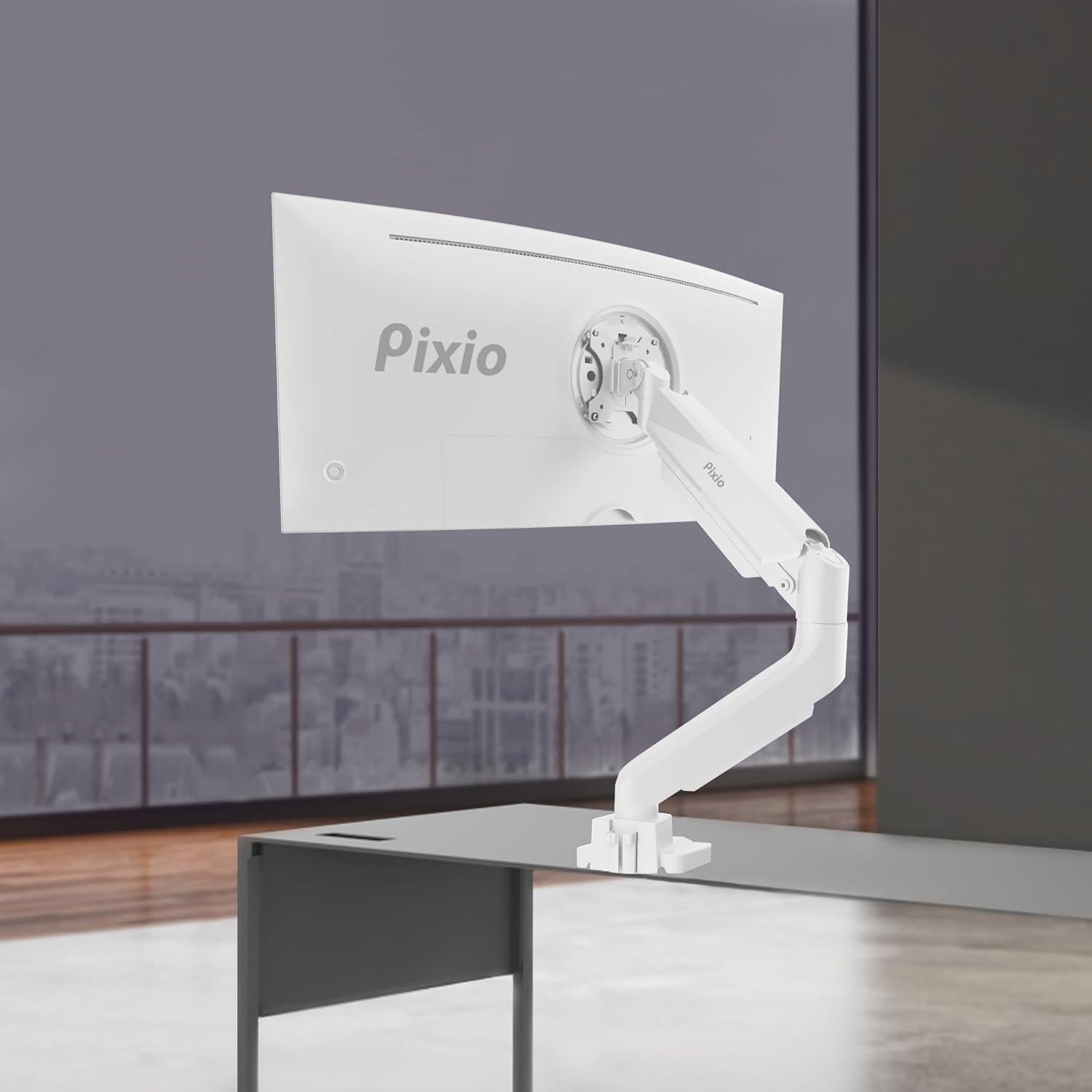Soporte de Monitor Pixio PS2S Blanco para Pantallas 17-49"